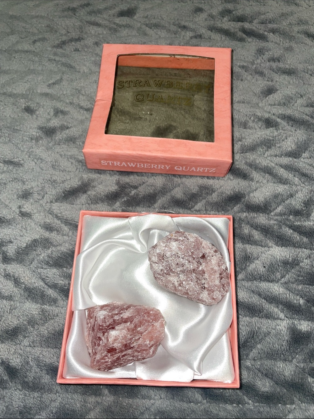 Natural Crystal Duo - Pink